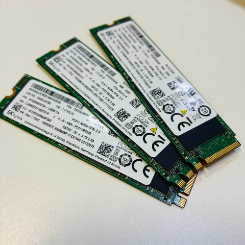 Kit 3 SSD SkHynix 256GB Nvme