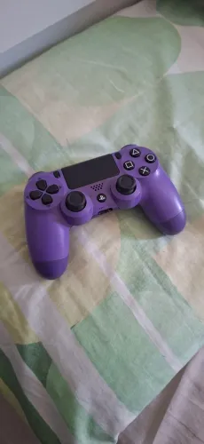 controle original ps4 roxo elétrico