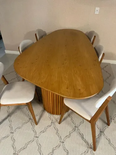 mesa de jantar + 6 cadeiras