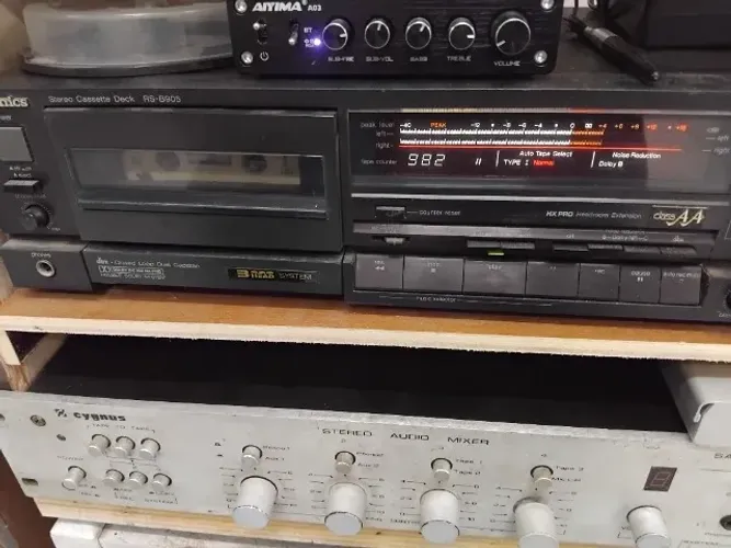 Tape Deck Technics RS-B905 três cabeças