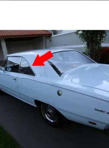 Vidro Lateral Traseiro Direito Dodge Dart Charger Original Usado