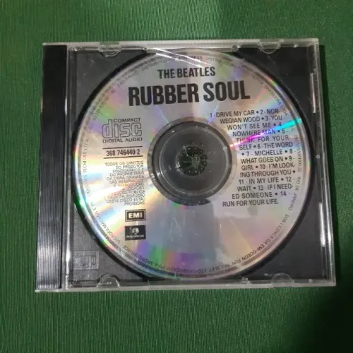 Cd The Beatles - Rubber Soul - Cd com box e sem encarte