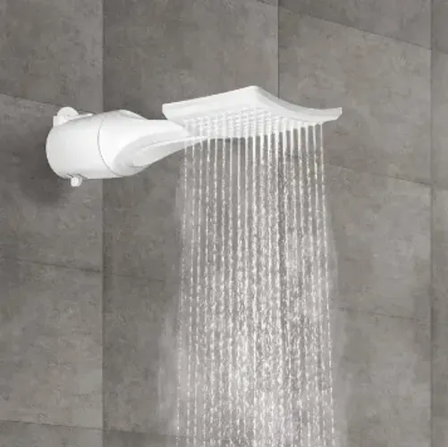 Chuveiro Loren Shower Ultra Multi 5500w Lorenzetti cor branco