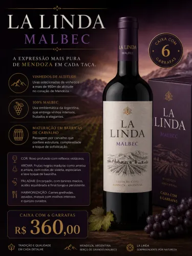Suco de uva Malbec 