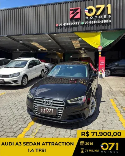 Audi A3 Sedan 1.4/ Attra. 16V TB FSI S-tronic 2016