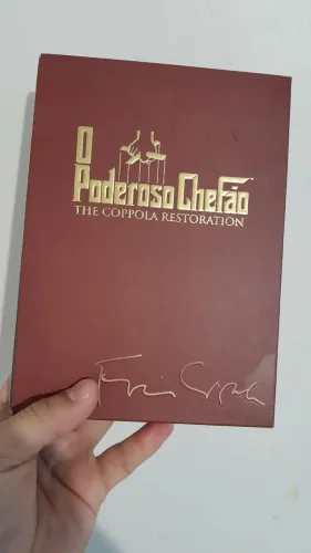DVD - O poderoso chefão parte 1, 2 e 3