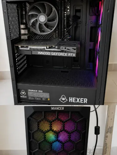 PC GAMER COMPLETO COM MONITOR 100HZ