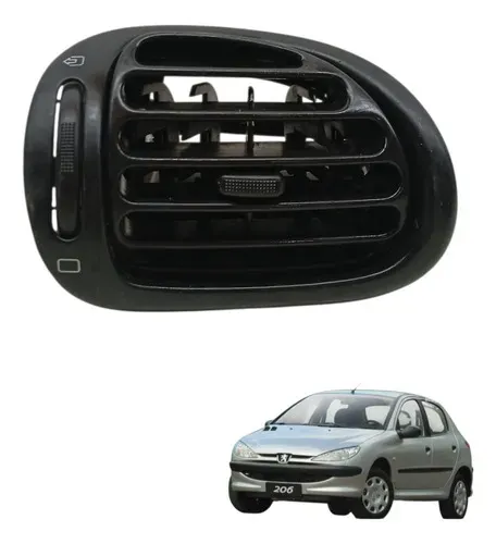 Difusor Ar Esquerdo Painel Peugeot 206 2004 2005 2006 2007