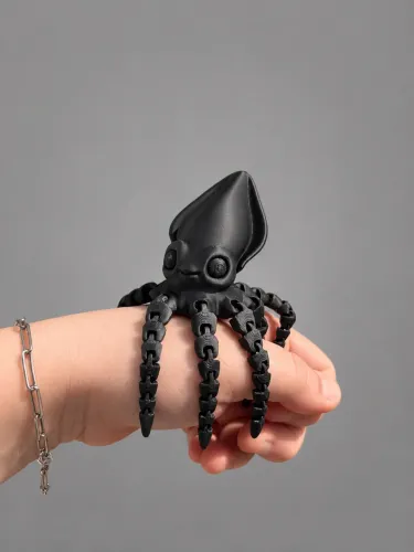 Lula com tentáculos articulado impressão 3D