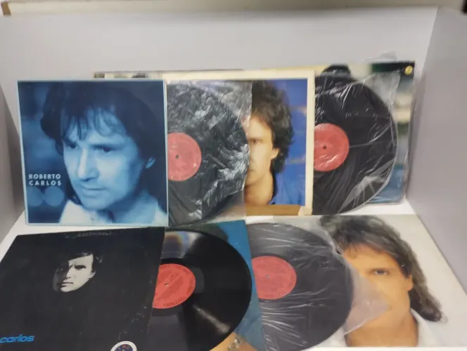 Discos de vinil Columbia / Roberto Carlos
