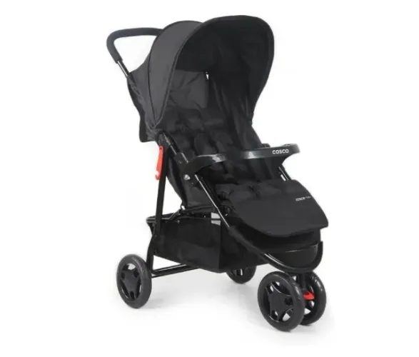 Carrinho de bebê cosco preto
