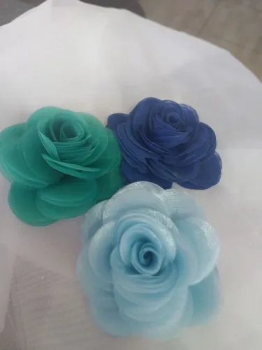Flores de tecido 