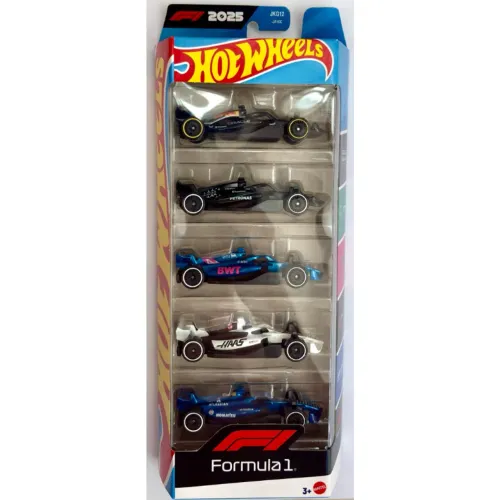 Pack F1 Hot Wheels 2025