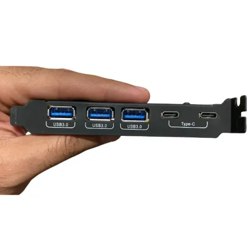 Placa Pci Express Usb 3.2 20gbps Host Card Tipo C Para Pc Desktop