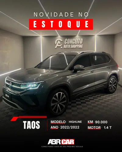 Volkswagen Taos Highline 1.4 250 TSI Flex AUT 2022