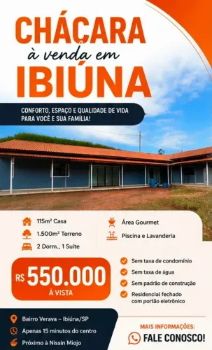 A oportunidade perfeita para morar ou investir: chácara completa em Ibiúna, em residencial
