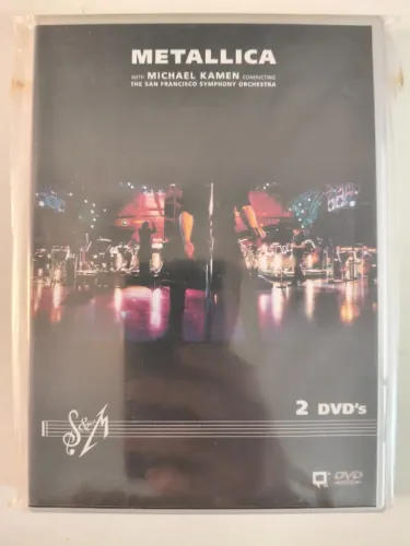 DVD Duplo Metallica Synphony