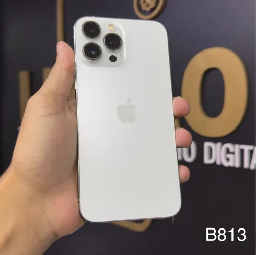 LOJA FÍSICA . IPHONE 13 PRO MAX 128GB PRATA | APARELHO TODO ORIGINAL | LOJA EM SHOPPING