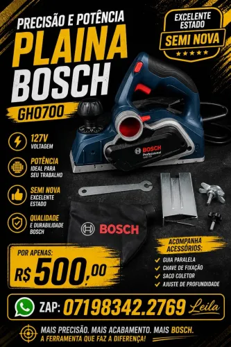 Plaina Bosch GHO700