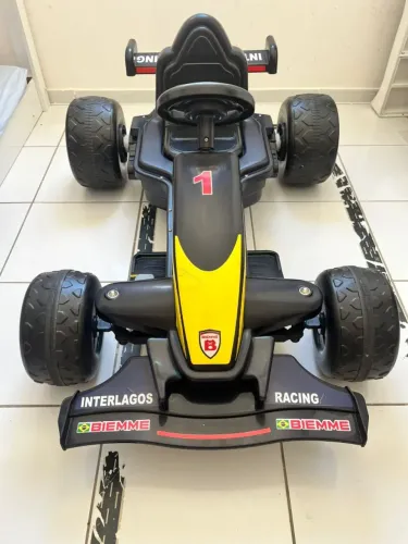 Carrinho Eletrico Biemme Formula 1 Racing Interlagos 12V