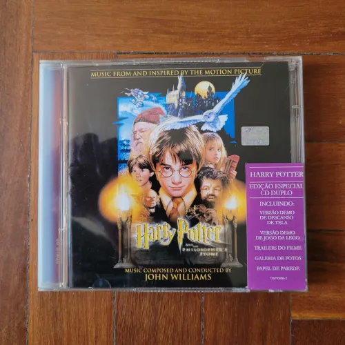CD Trilha Sonora: Harry Potter: A Pedra Filosofal (2 Discos) CD + CD ROM
