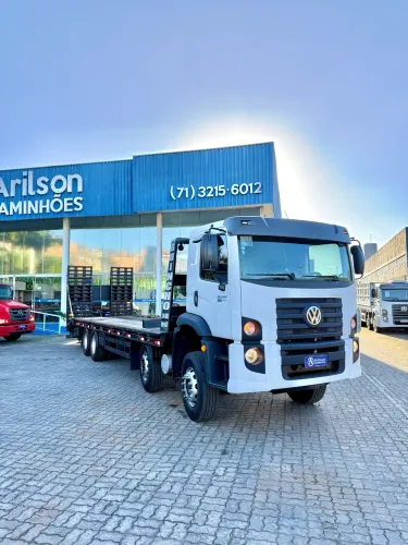 VW 31.280 8x4 PLATAFORMA 11 M FIXA ( SOMOS LOJA )