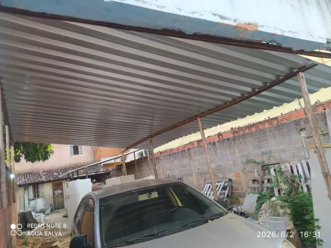 TELHAS GALVALUME GALVANIZADAS  6 TELHAS DE 4MTS