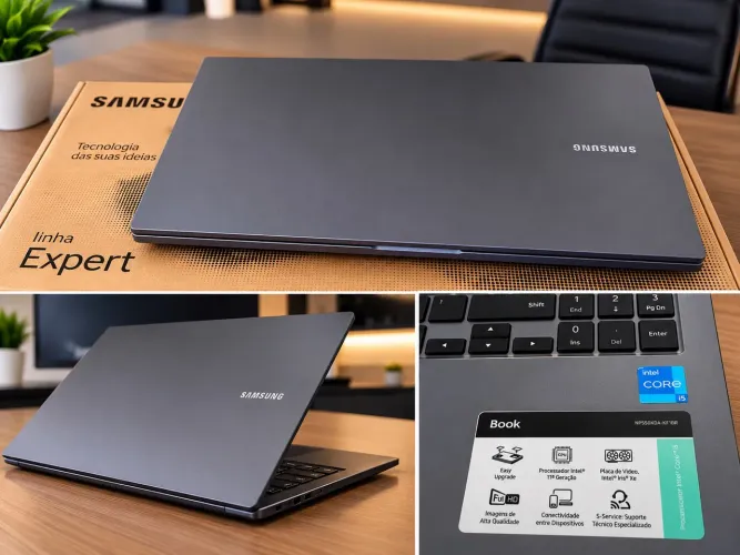 Notebook Samsung Book - Intel Core i5 11ª Geração - Com Nota Fiscal