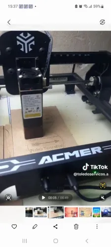 Gravdora a laser acmer