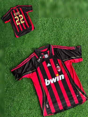 Camisa retrô Milan Home 06/07