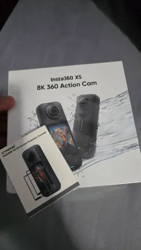 Insta360 x5 nova sem uso
