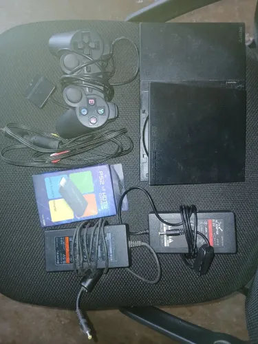 PLAYSTATION 2 COMPLETO COM DEFEITO