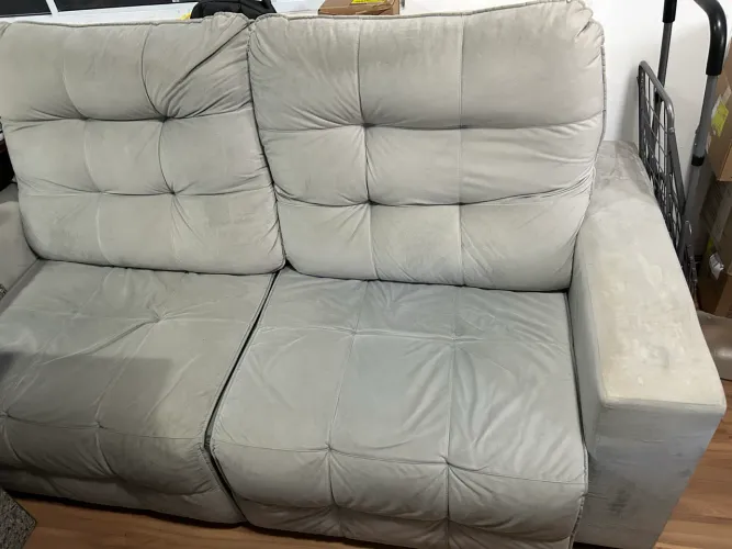 Sofá 2 lugares 1,40 x 90 x 97