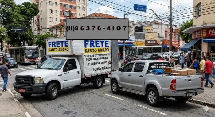 Transportes e coletas perto de mim
