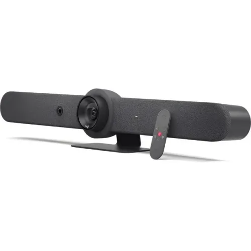 Webcam Logitech Rally Bar Full HD 4K USB - Lacrado na caixa!