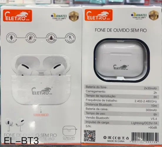 Fone de ouvido sem fio - Entrega Rápida!!