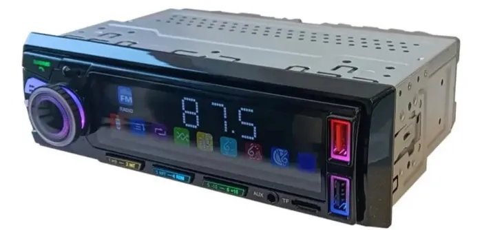 Som automotivo rádio de carro Bluetooth 