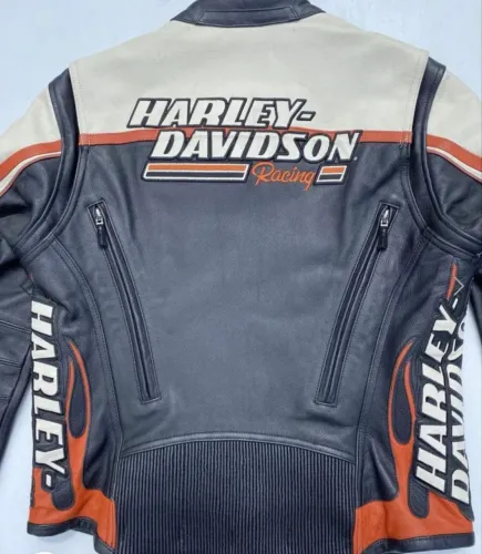 Jaqueta Harley Davidson Screamin Eagle couro Original M