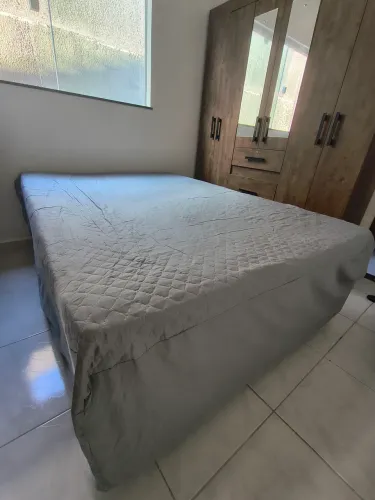 Cama com base box