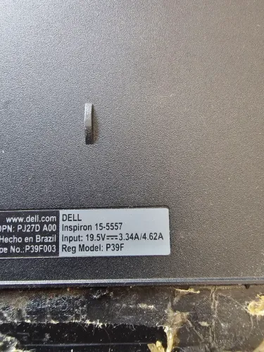 Peças notebook dell isnpiron 15-5557
