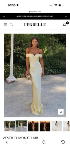 Vestido nude FERBELLE