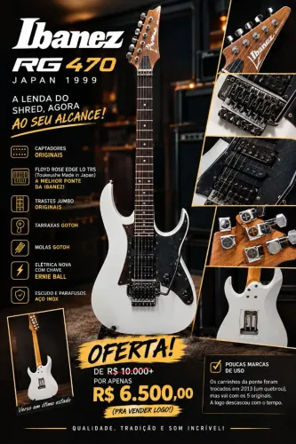 Guitarra Ibanez RG470 Japonesa