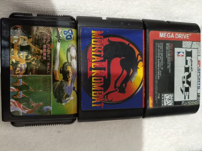 Cartuchos de Mega Drive (Veja Descrição)
