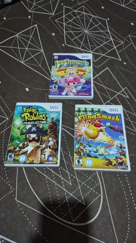 Lote de jogos originais Nintendo Wii