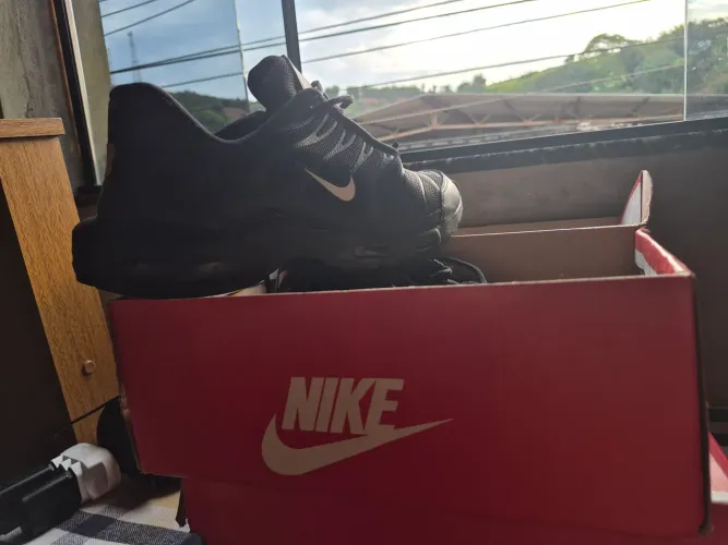 Tenis masculino Nike Air Max Plus Tn Preto