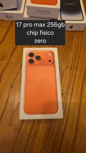 17 pro max 256gb chip fisico nf