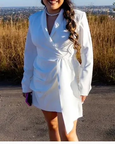 Vestido Branco Casamento Civil