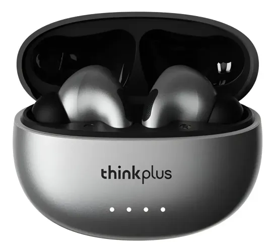 Fone de Ouvido In-ear Thinkplus LP5 Pro Bluetooth TWS com Estojo - Cinza e Branco