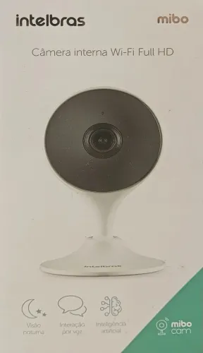 Câmera interna Wi-Fi Full HD Intelbras linha Mibo