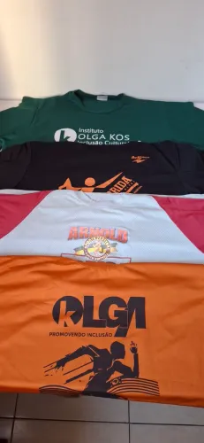 4 Camisetas de Corrida tam.G